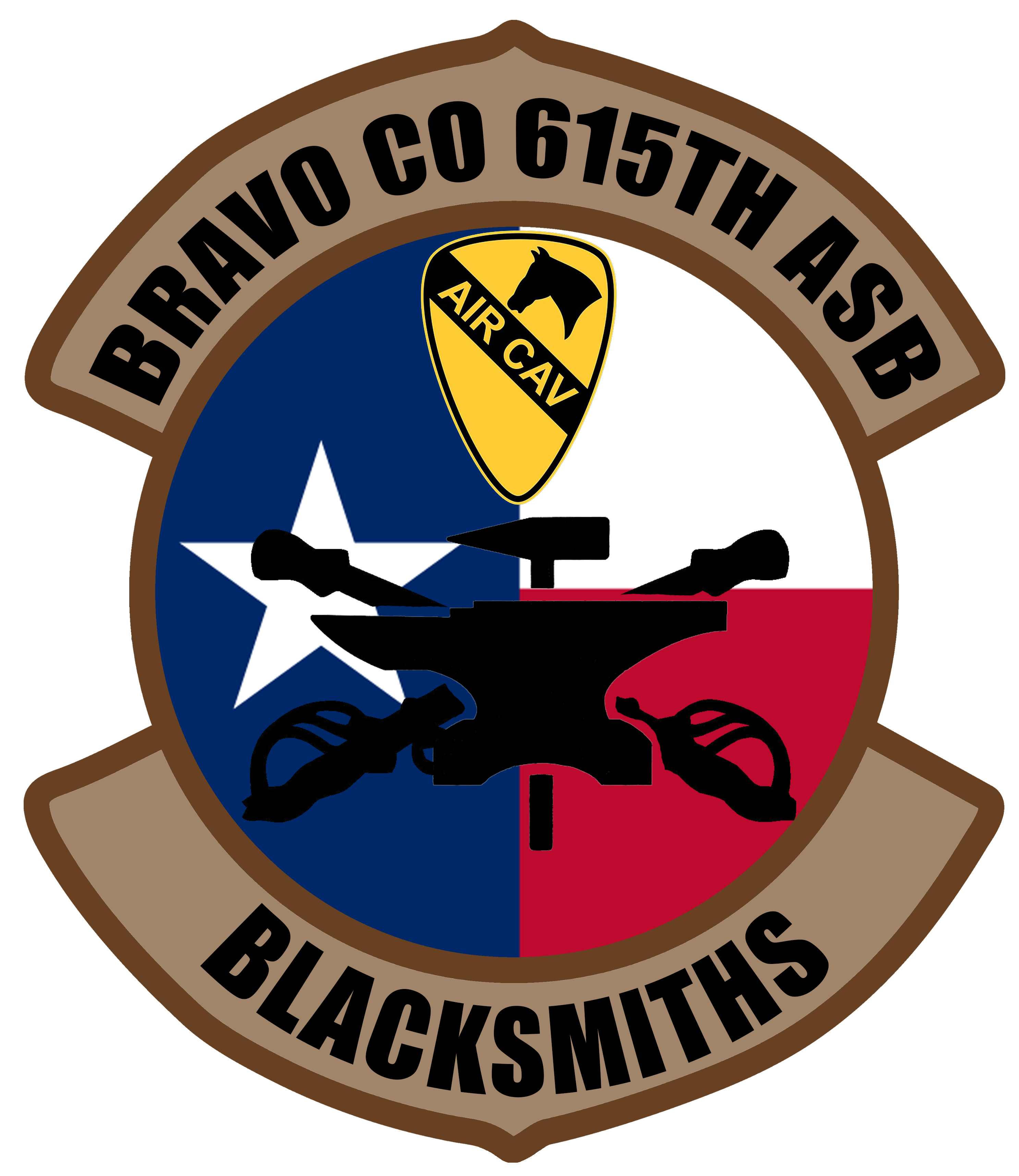 B Co, 615 ASB "Blacksmiths"