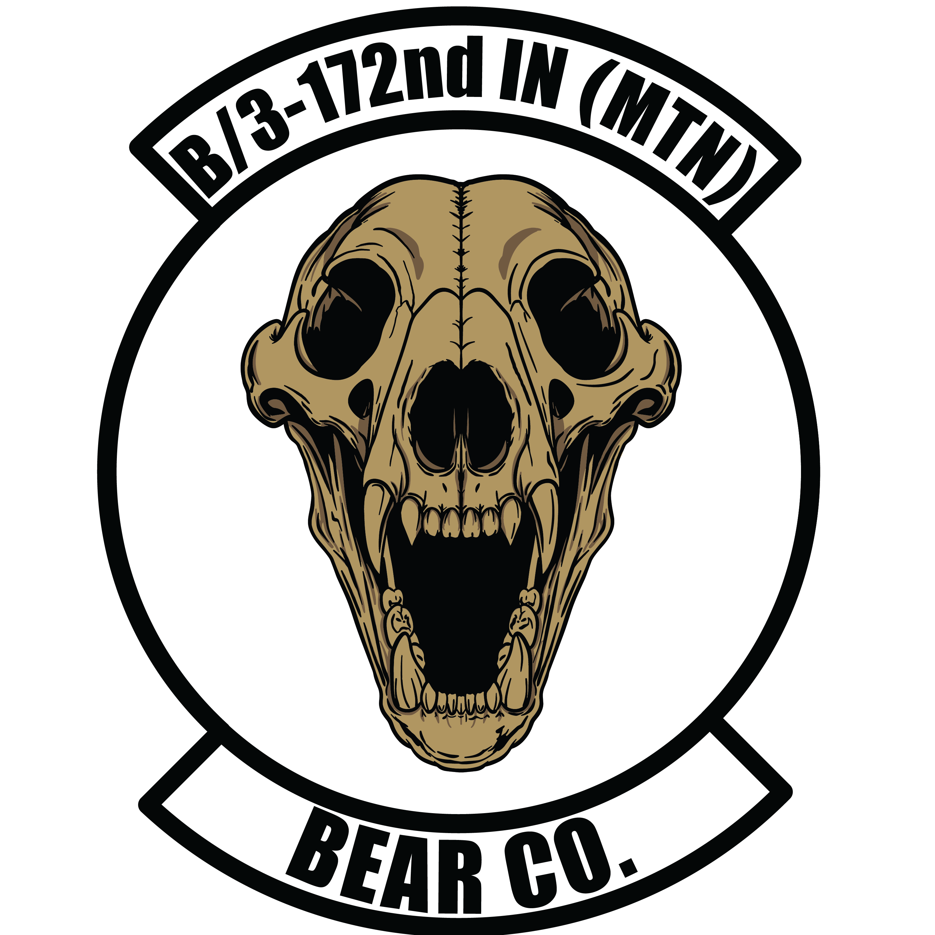 B Co, 3-172nd IN (MTN) "Bear Company"