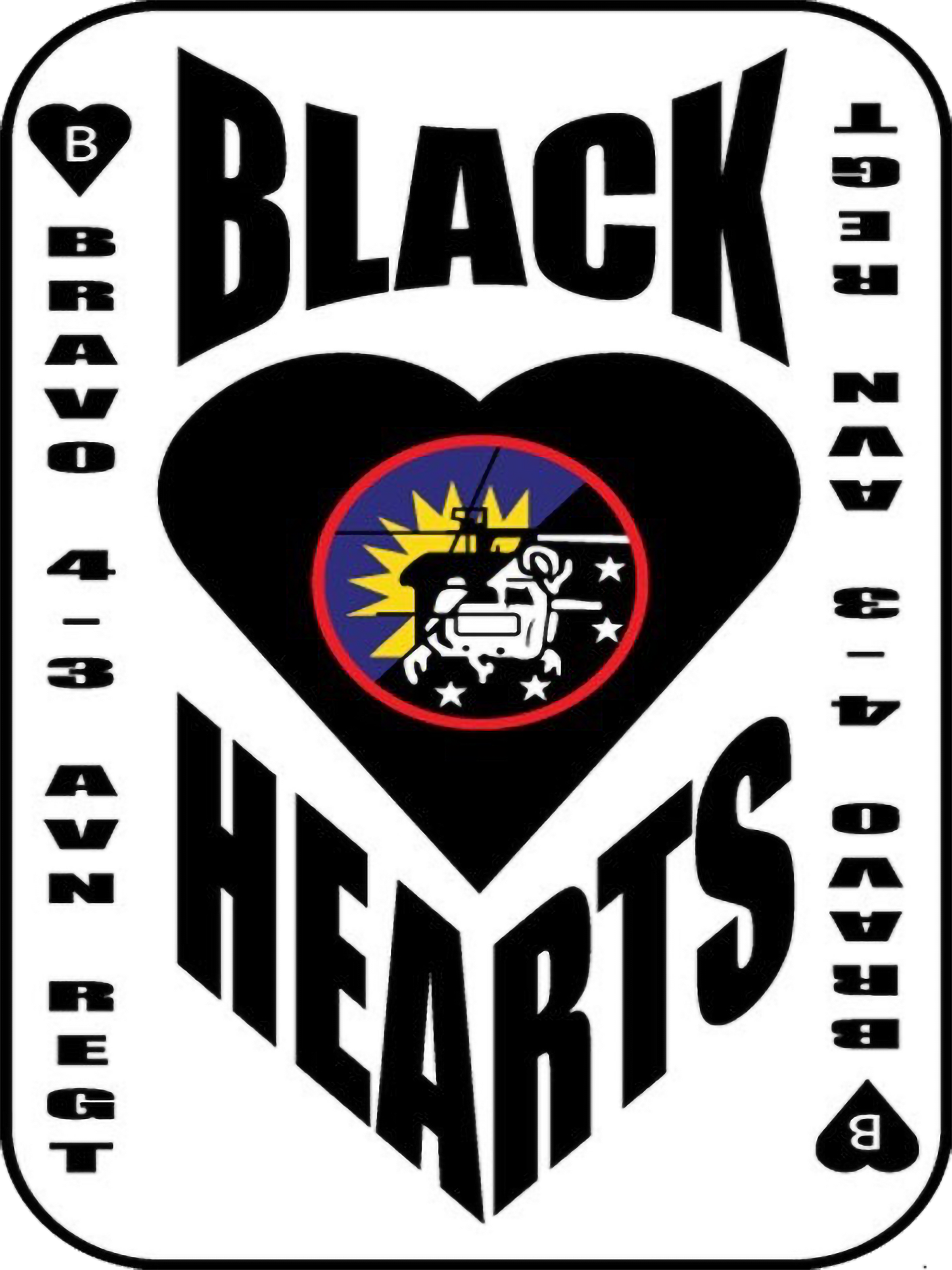 B Co, 4-3 AHB "Black Hearts"