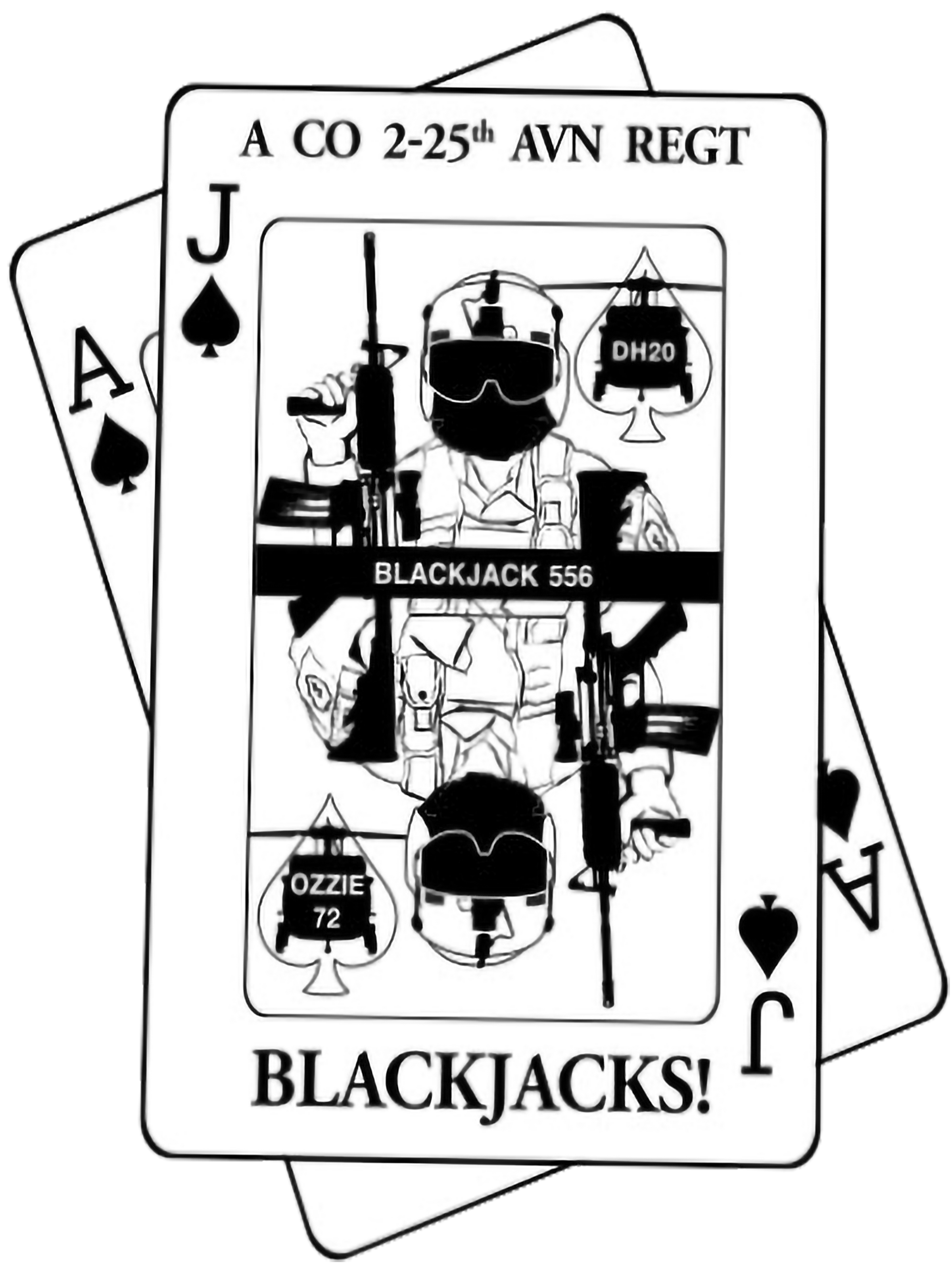 A Co, 2-25 AVN REGT "Blackjacks"