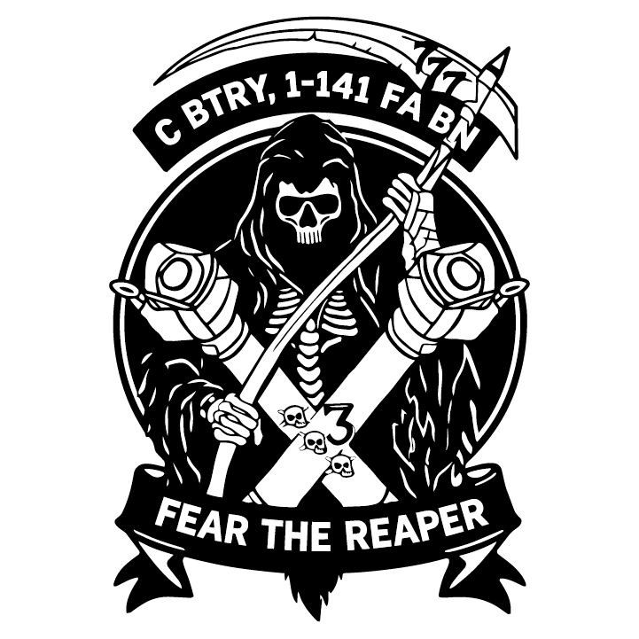 C BTRY, 1-141 FA BN "Reaper"