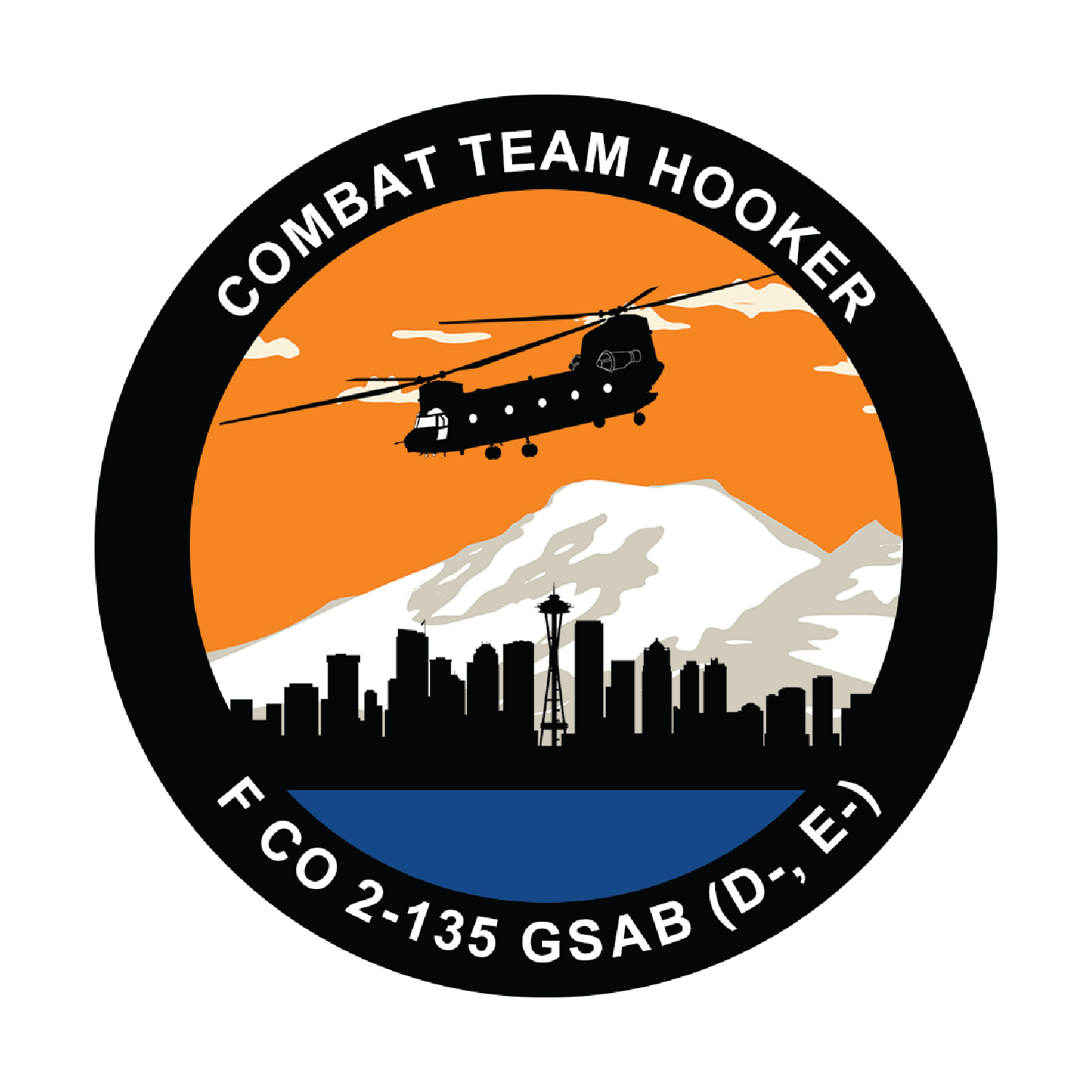 F Co, 2-135 GSAB (D-E-) "Combat Team Hooker"