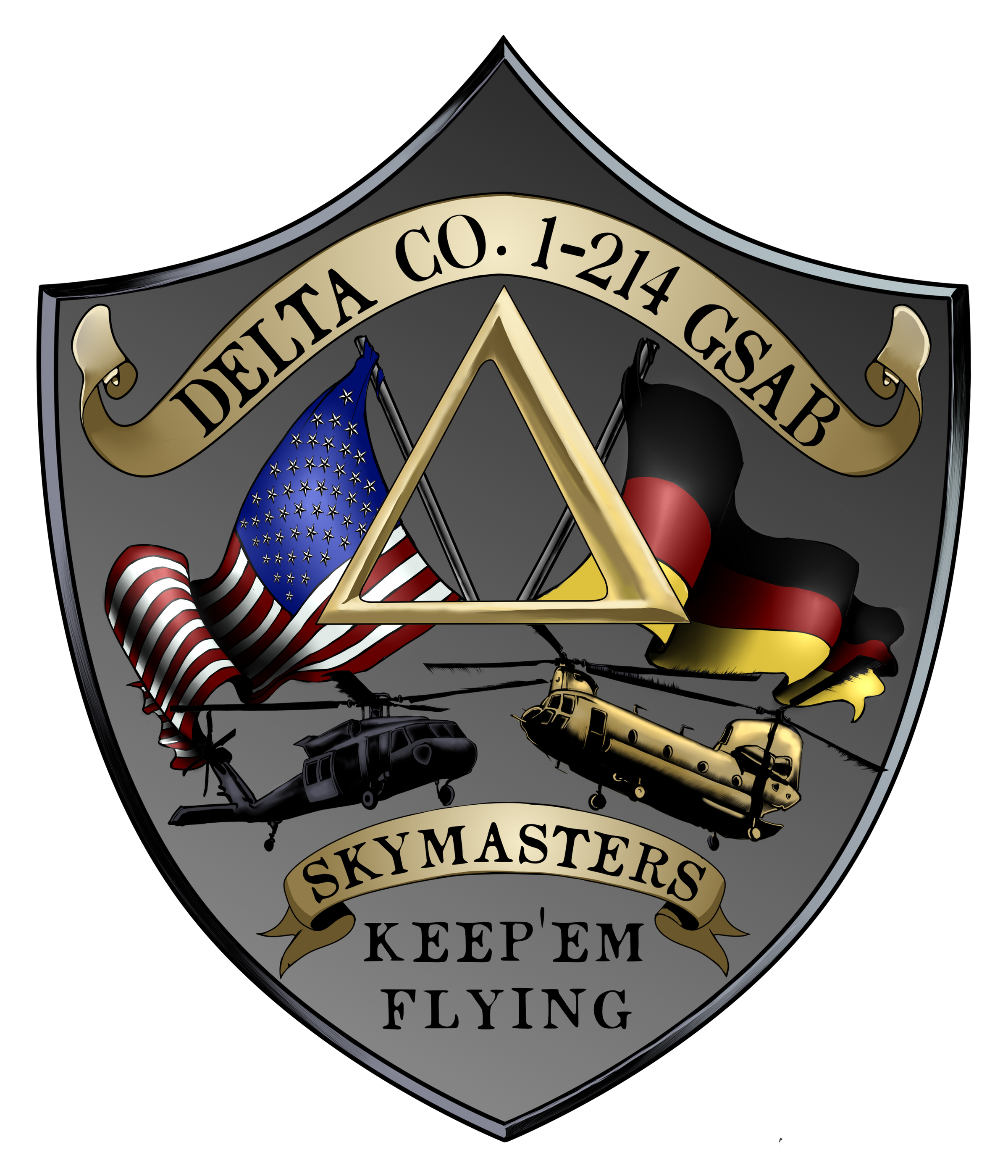 D Co, 1-214 GSAB "Skymasters"