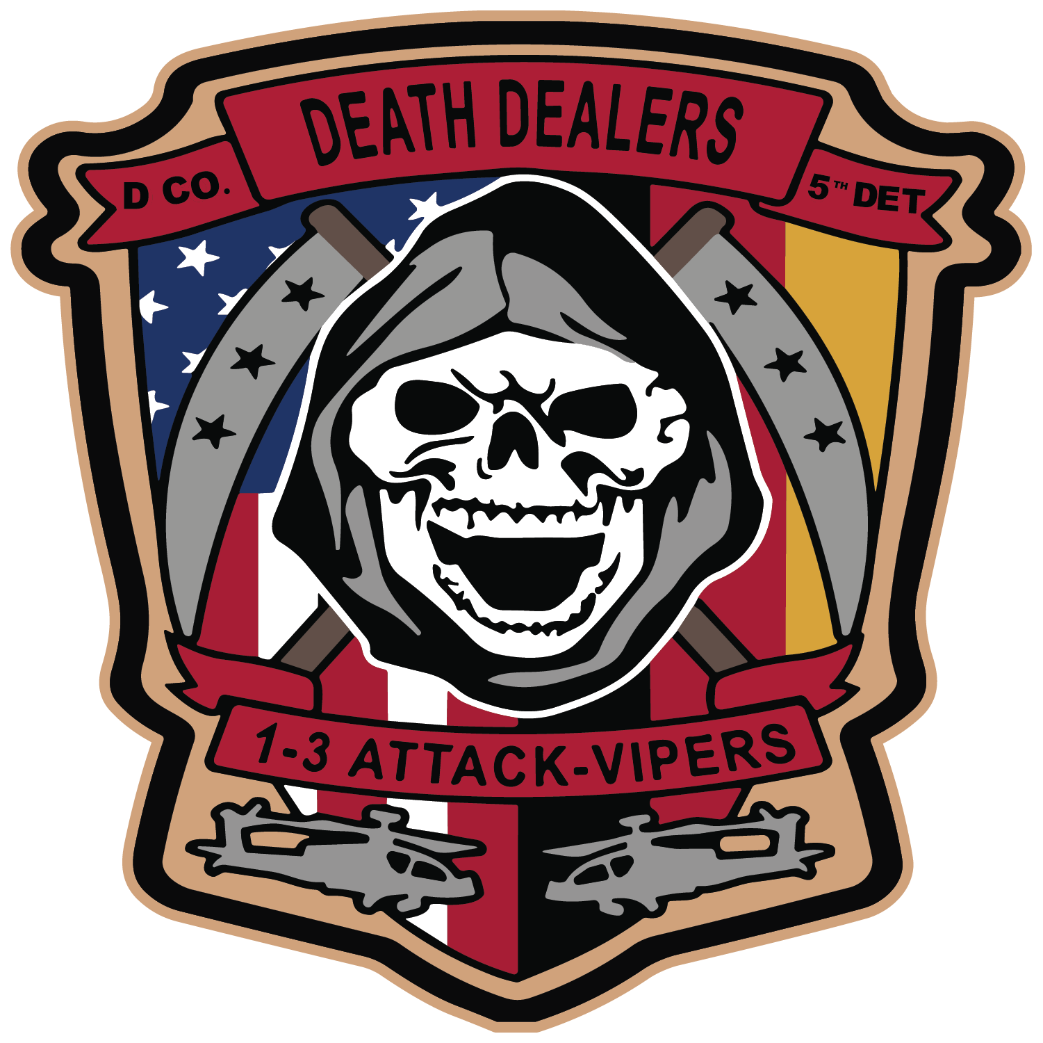 D Co, 1-3 AB "Death Dealers"