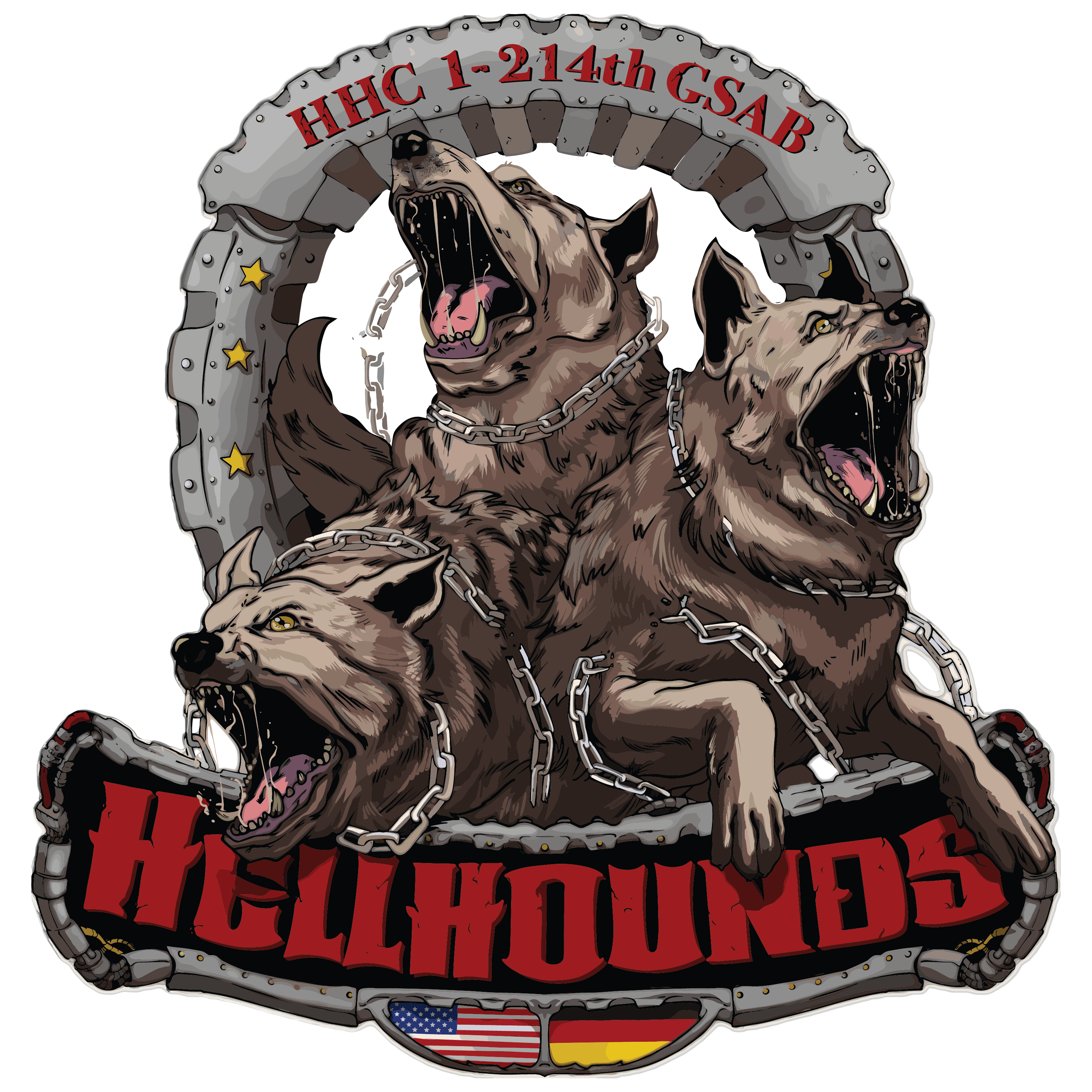 HHC, 1-214 GSAB "Hellhounds"