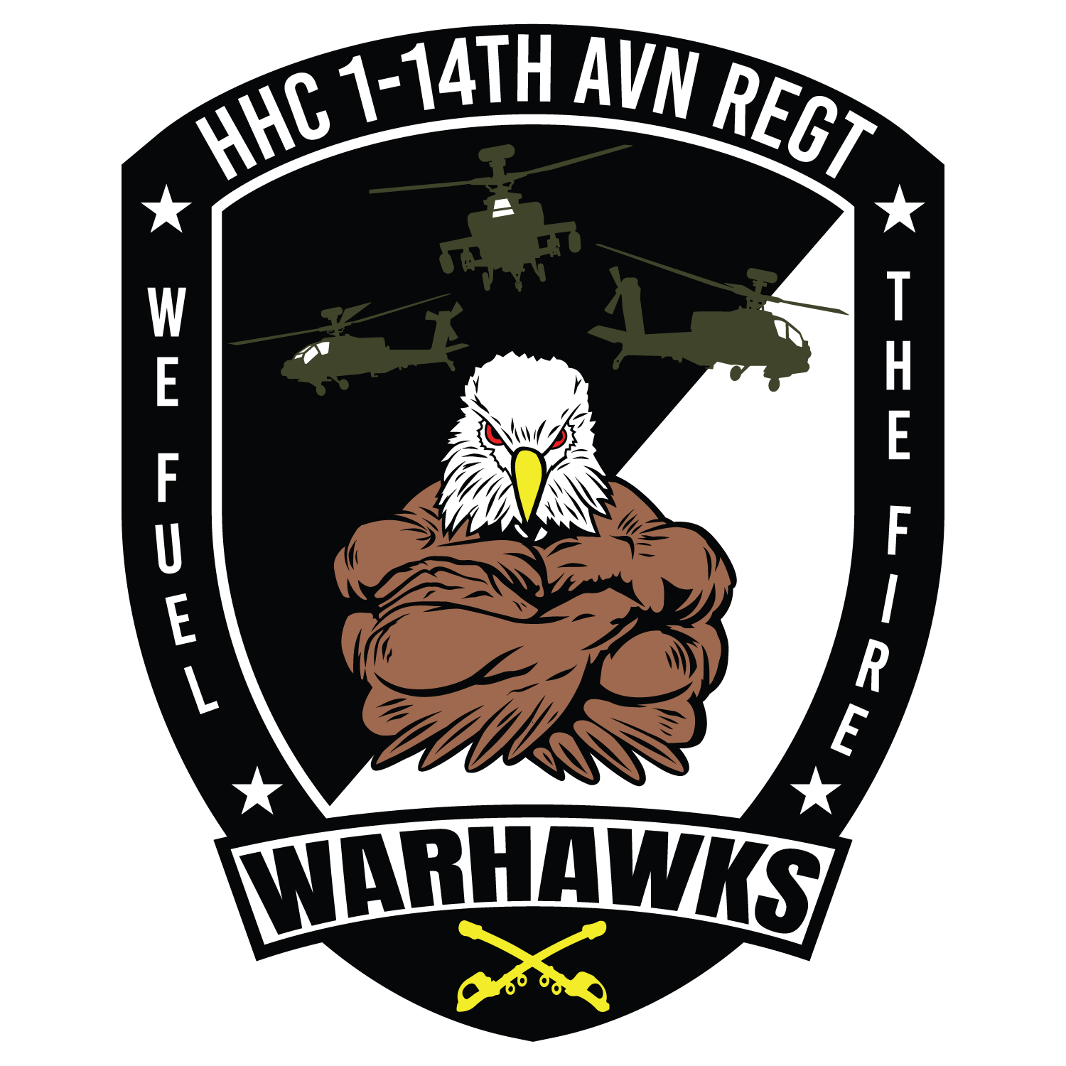 HHC, 1-14th AVN REG "Warhawks"