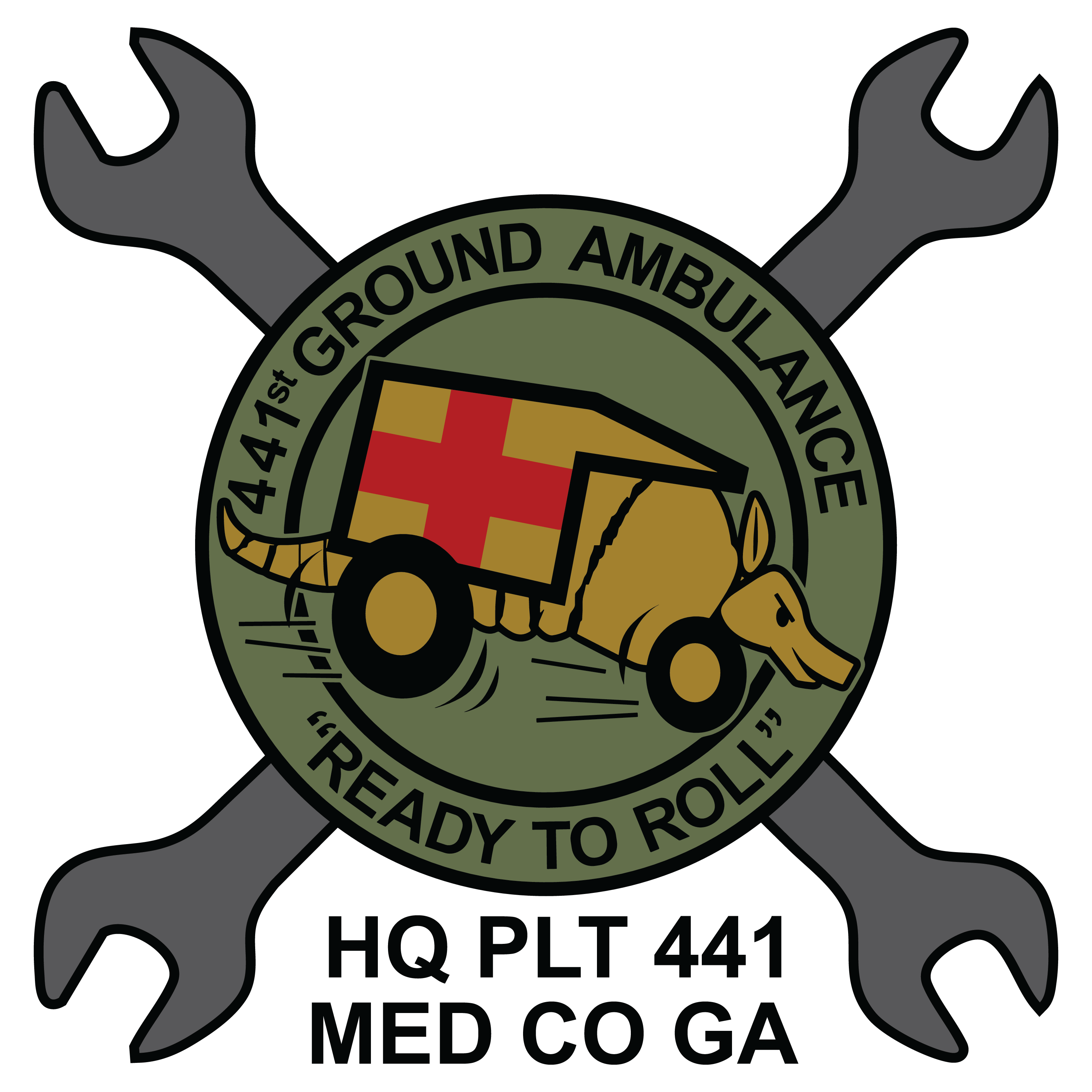 HQ PLT, 441 MED CO