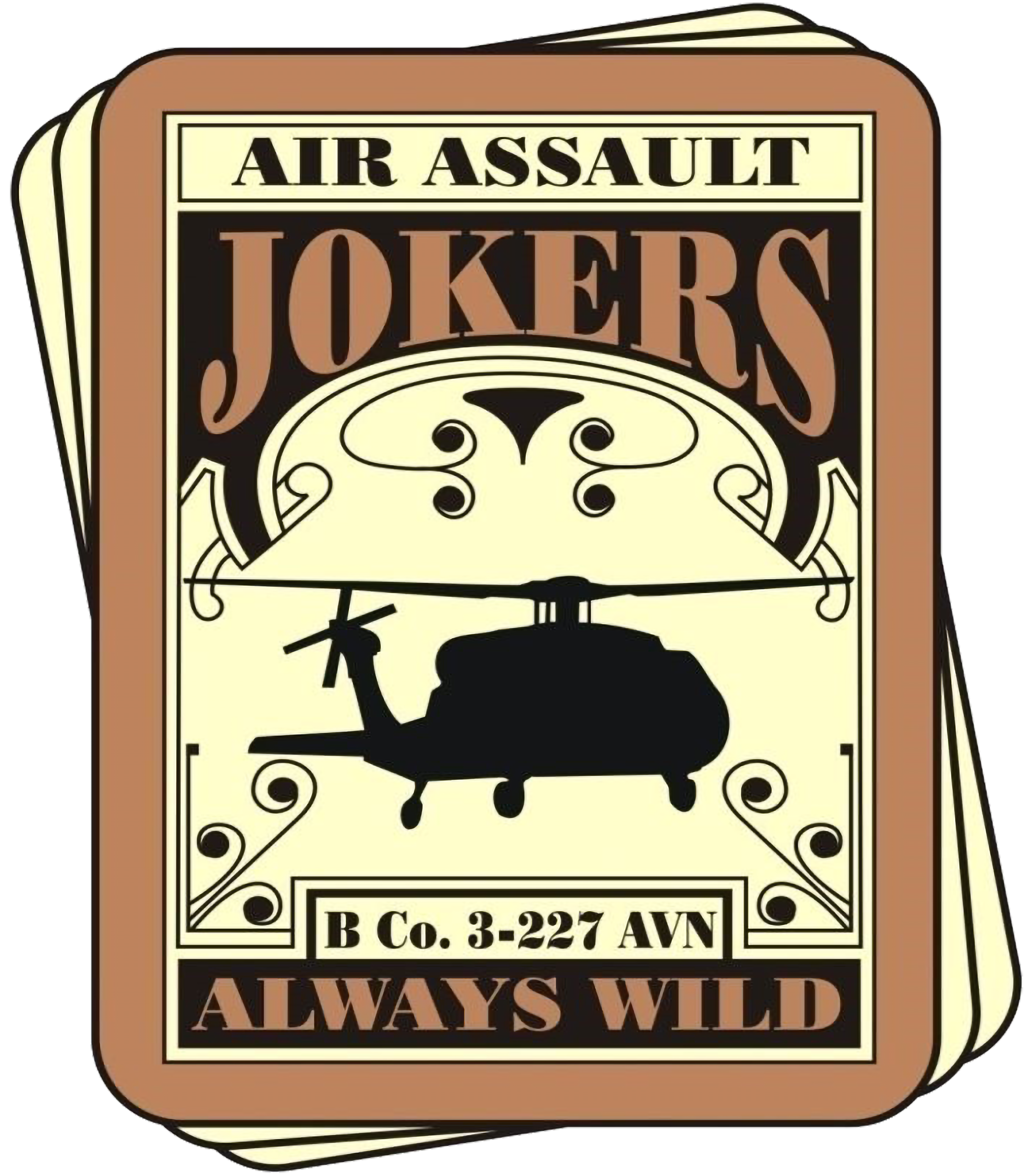 B Co, 3-227 AHB "Jokers"