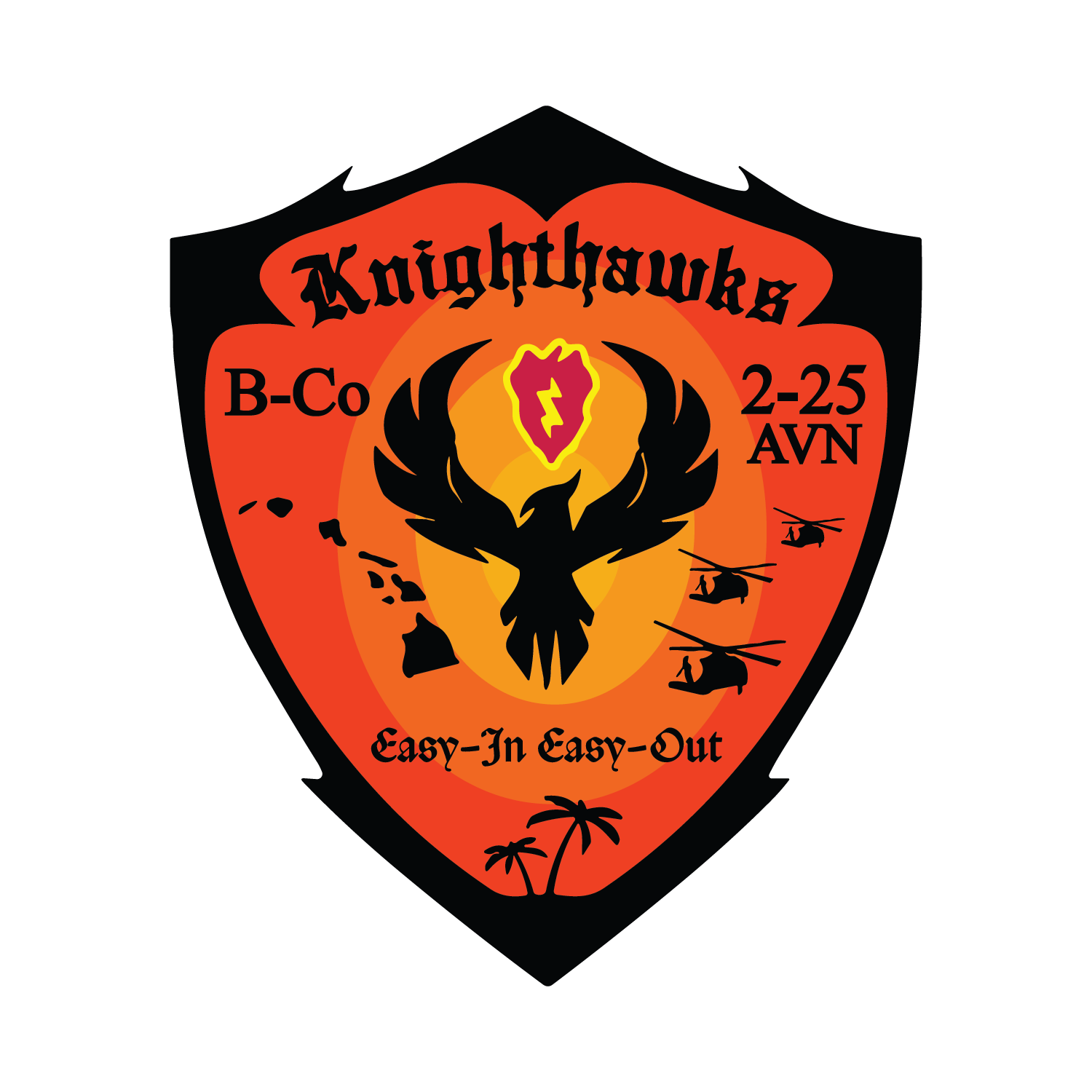 B Co. 2-25 AVN "Knighthawks"