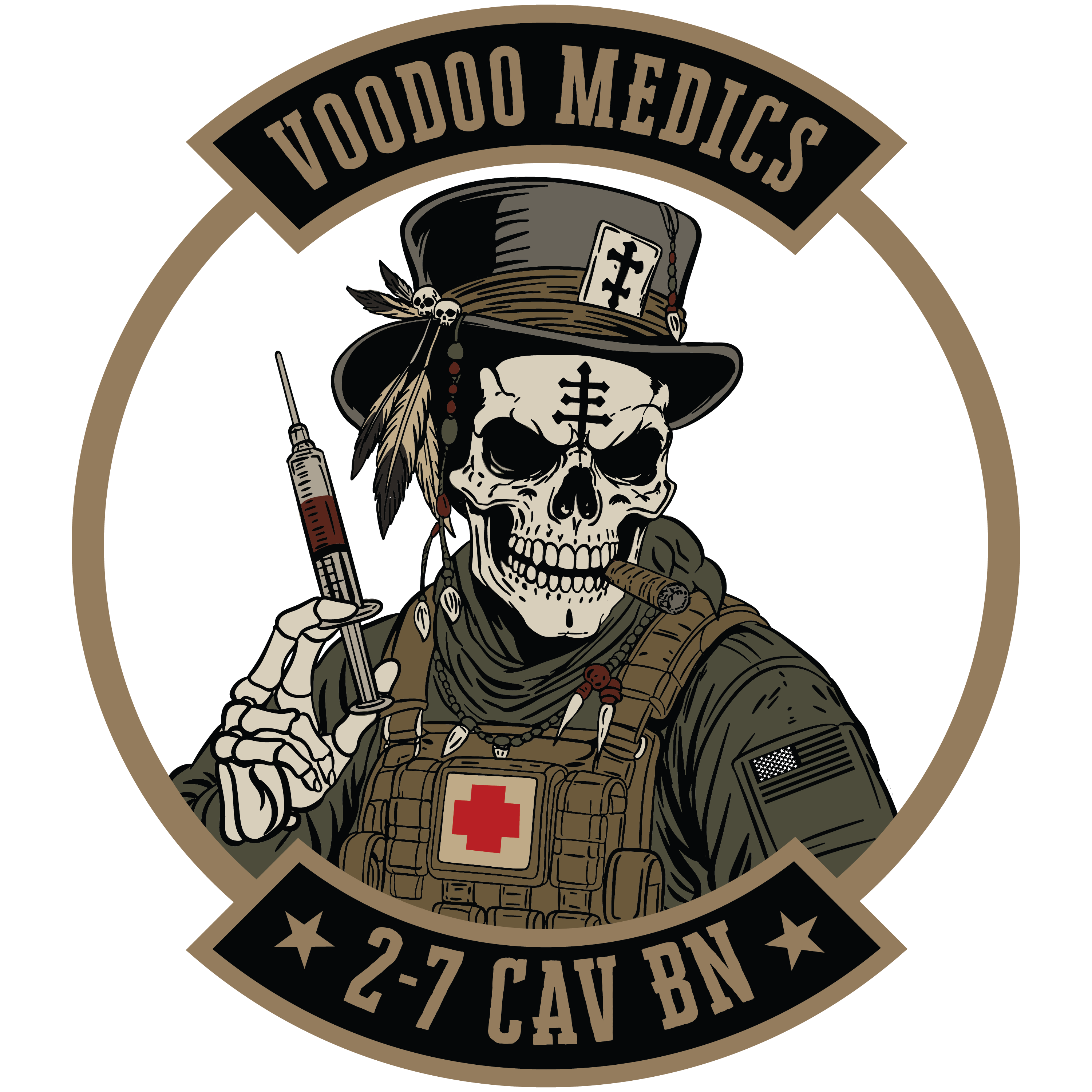 Medics, HHC, 2-7 CAV "Voodoo"