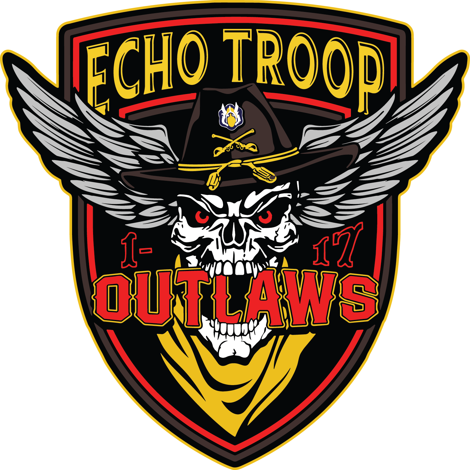 E Troop, 1-17 ACS "Outlaws"