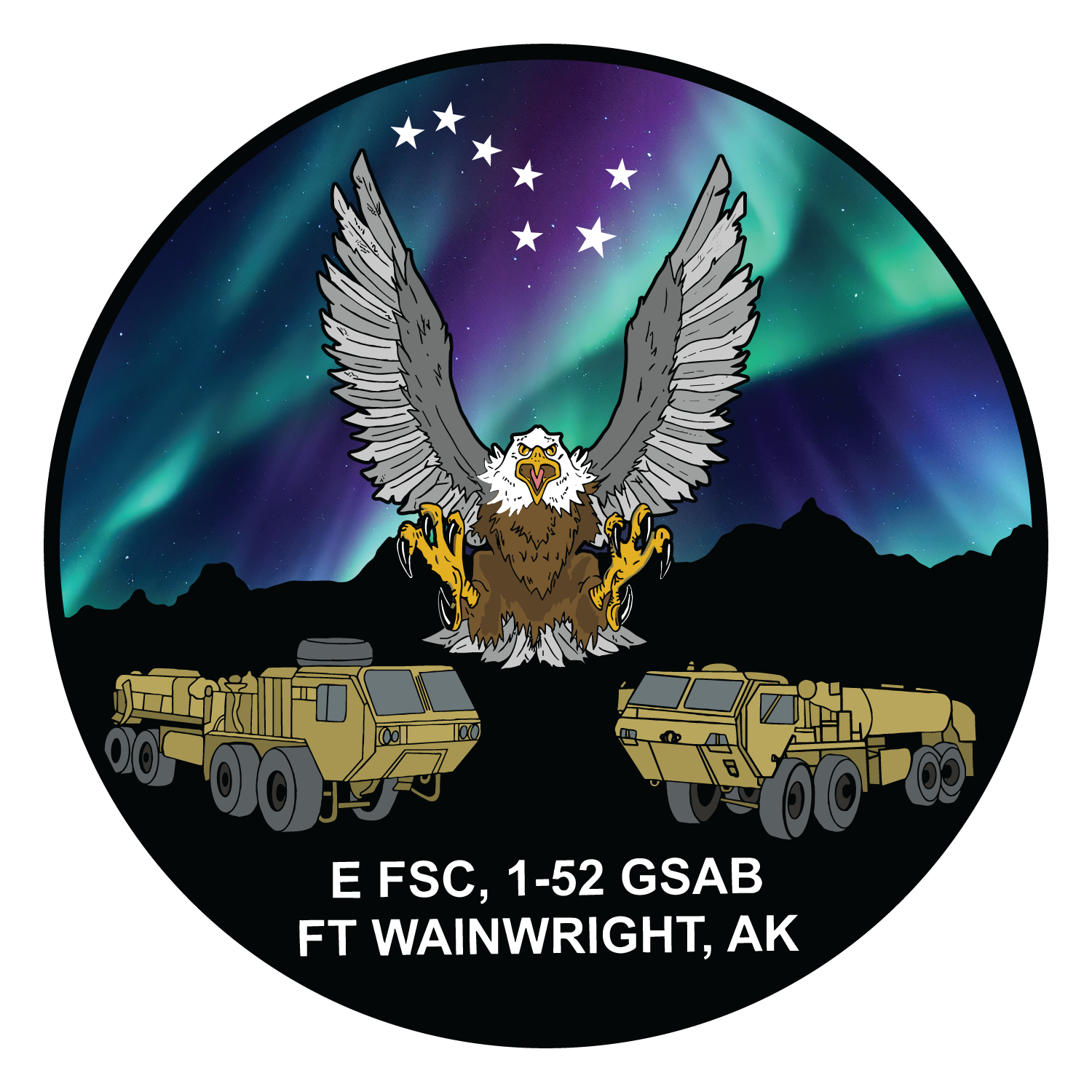 E CO, 1-52 GSAB "Eagles"