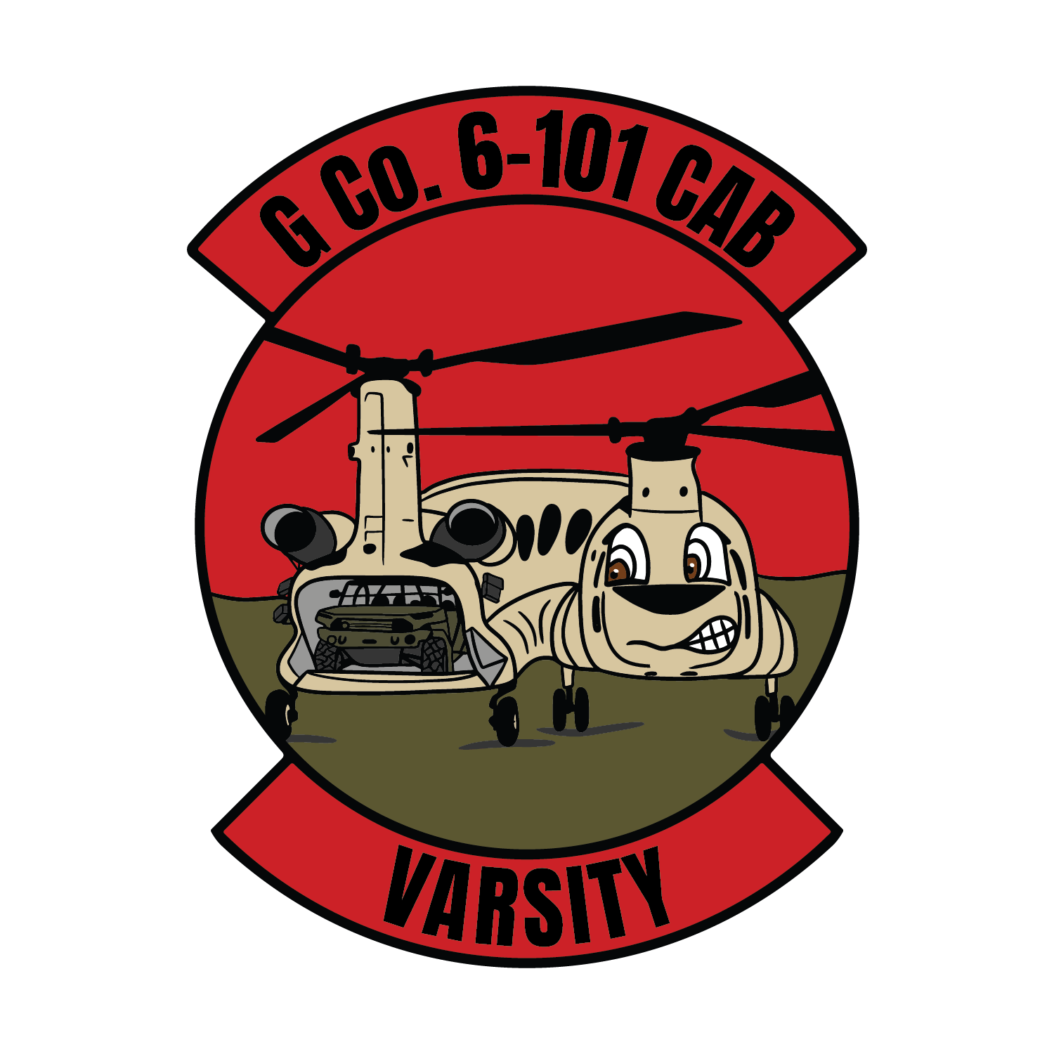 G Co, 6-101 CAB “Varsity”
