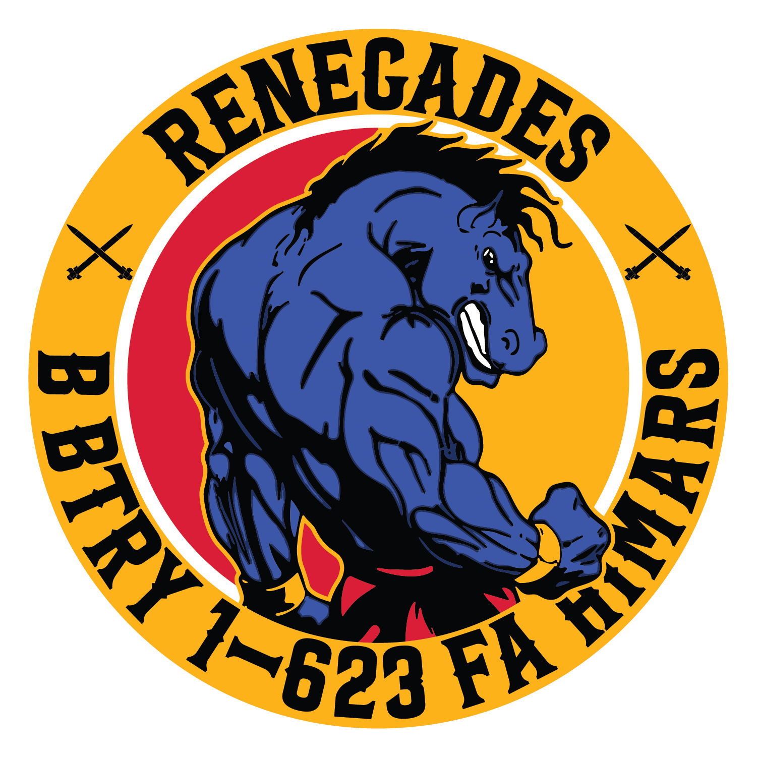 B BTRY, 1-623 "RENEGADES"