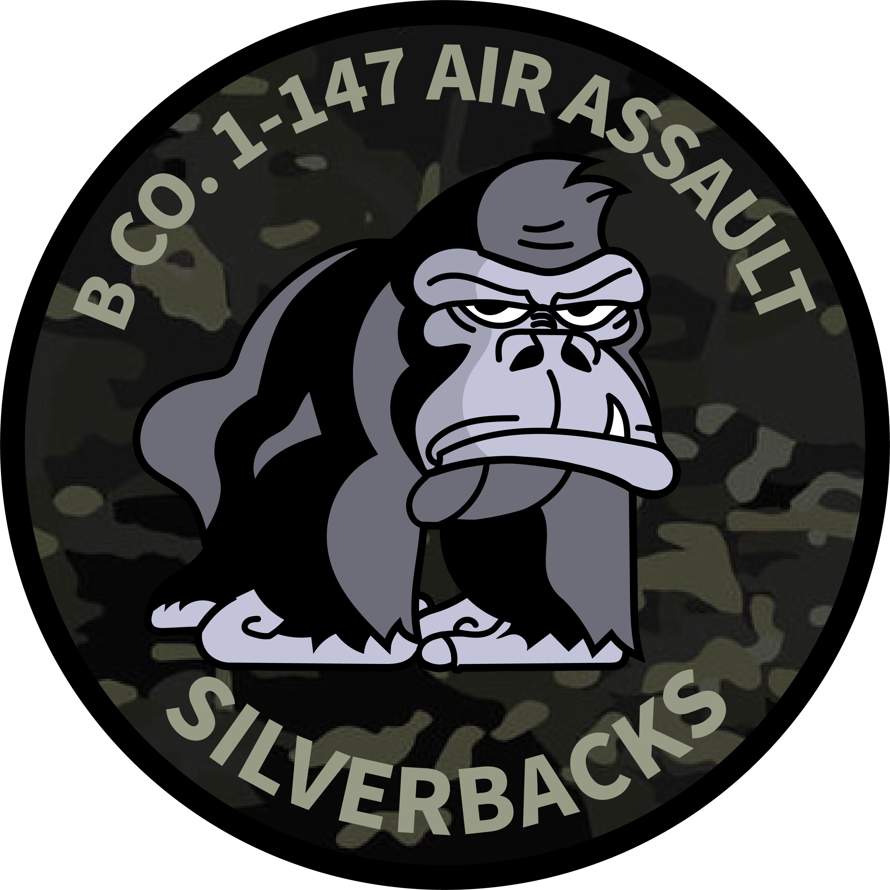 Silverbacks Collection B Co, 1-147 AHB