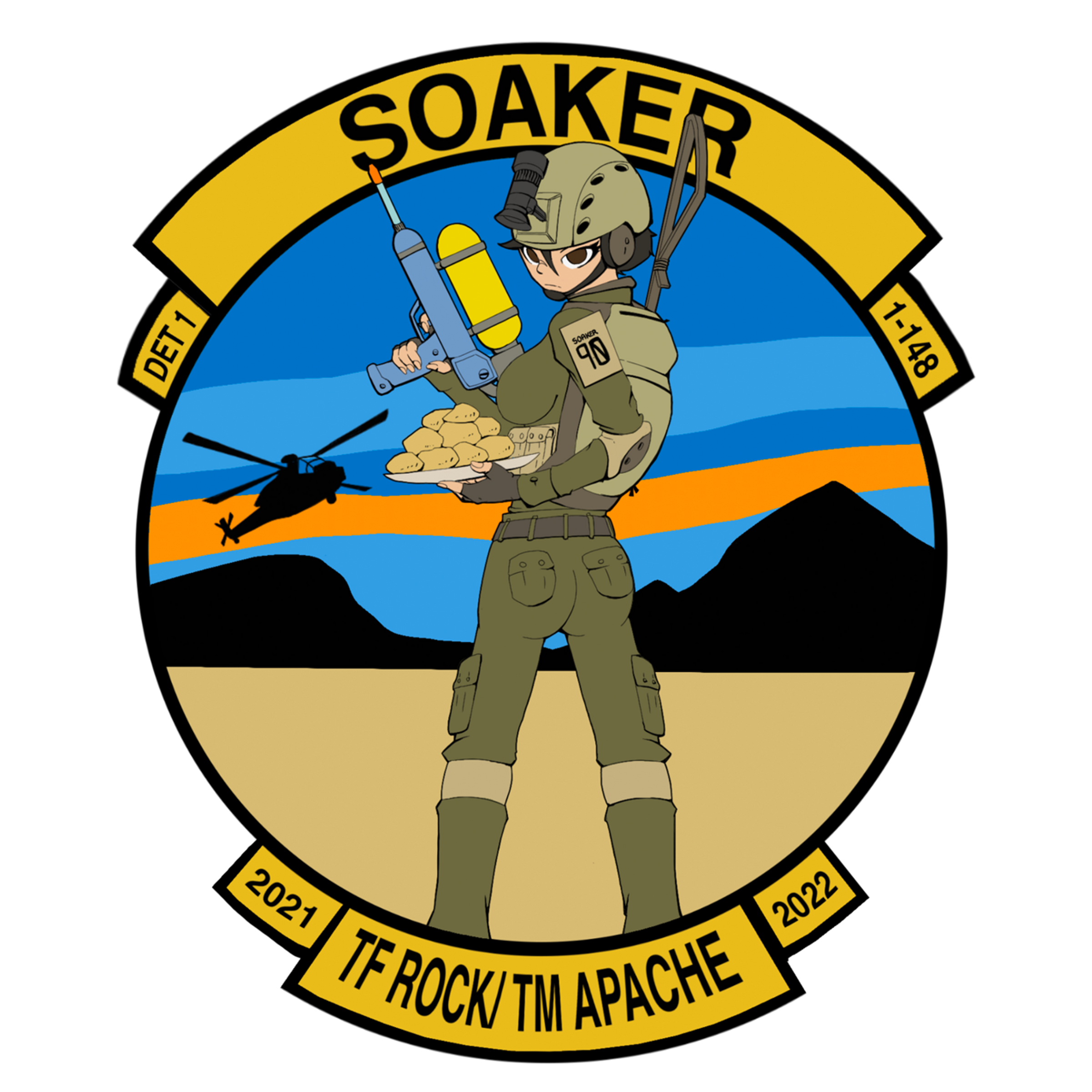 DET 1, 1-148th FAR "Soaker"