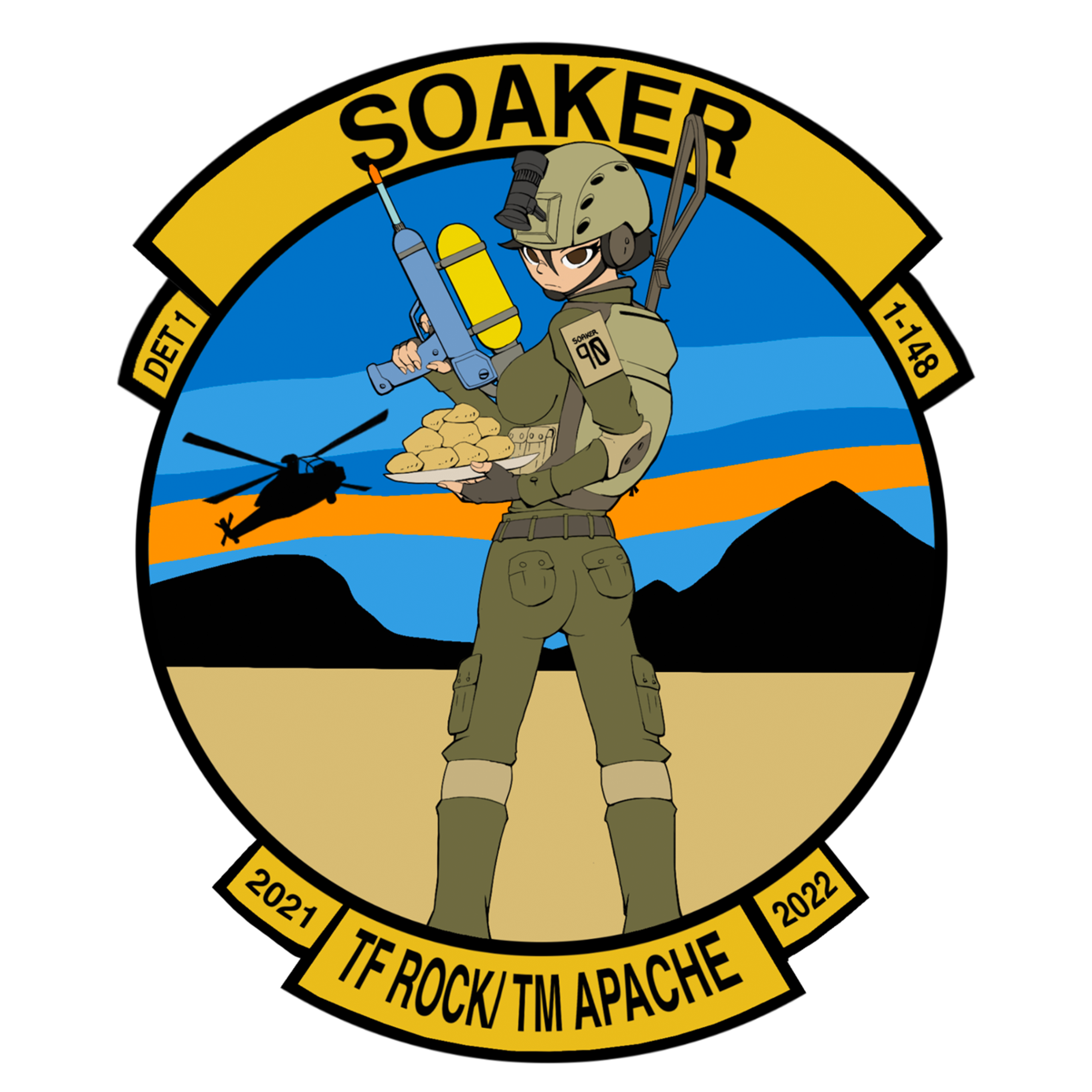 DET 1, 1-148th FAR "Soaker"