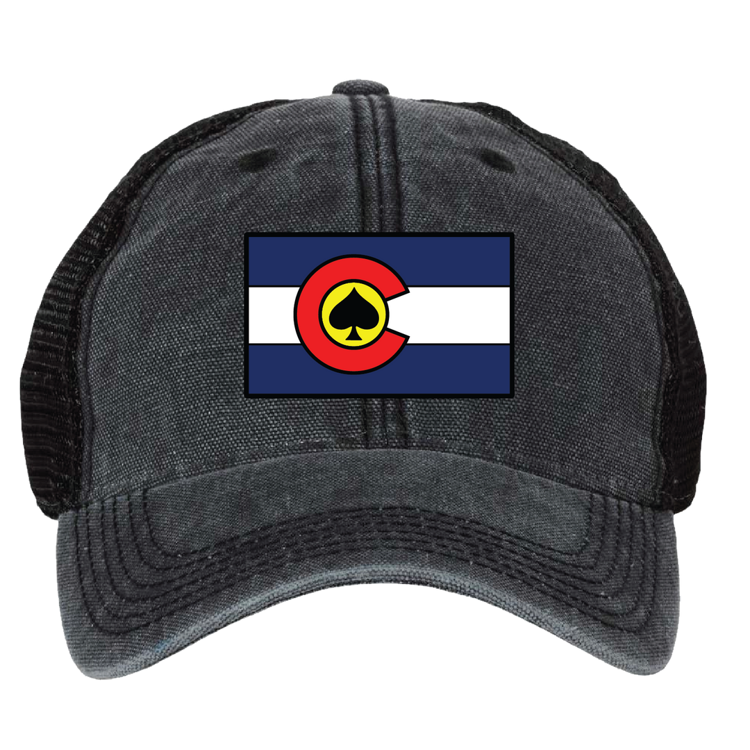 A, 6-17 ACS,  "Aces High" Embroidered Hats