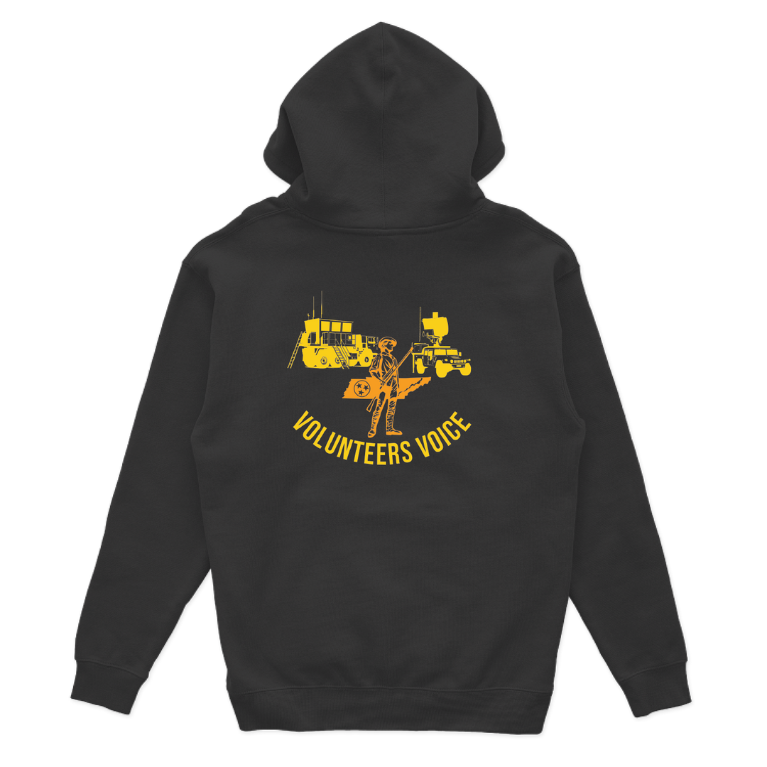 1-107th AOB "Volunteers Voice" Hoodies