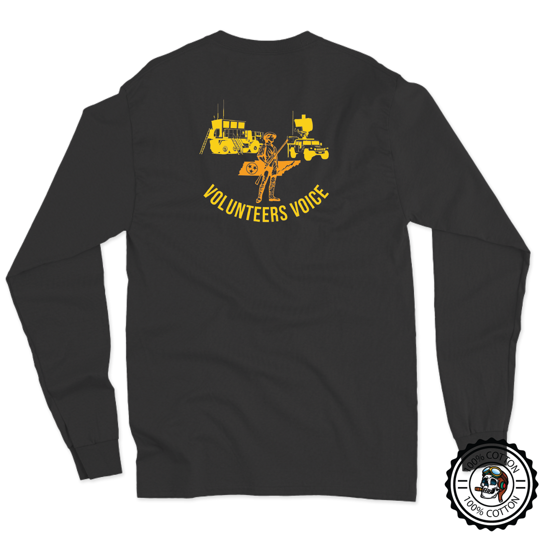 1-107th AOB "Volunteers Voice" Long Sleeve T-Shirt