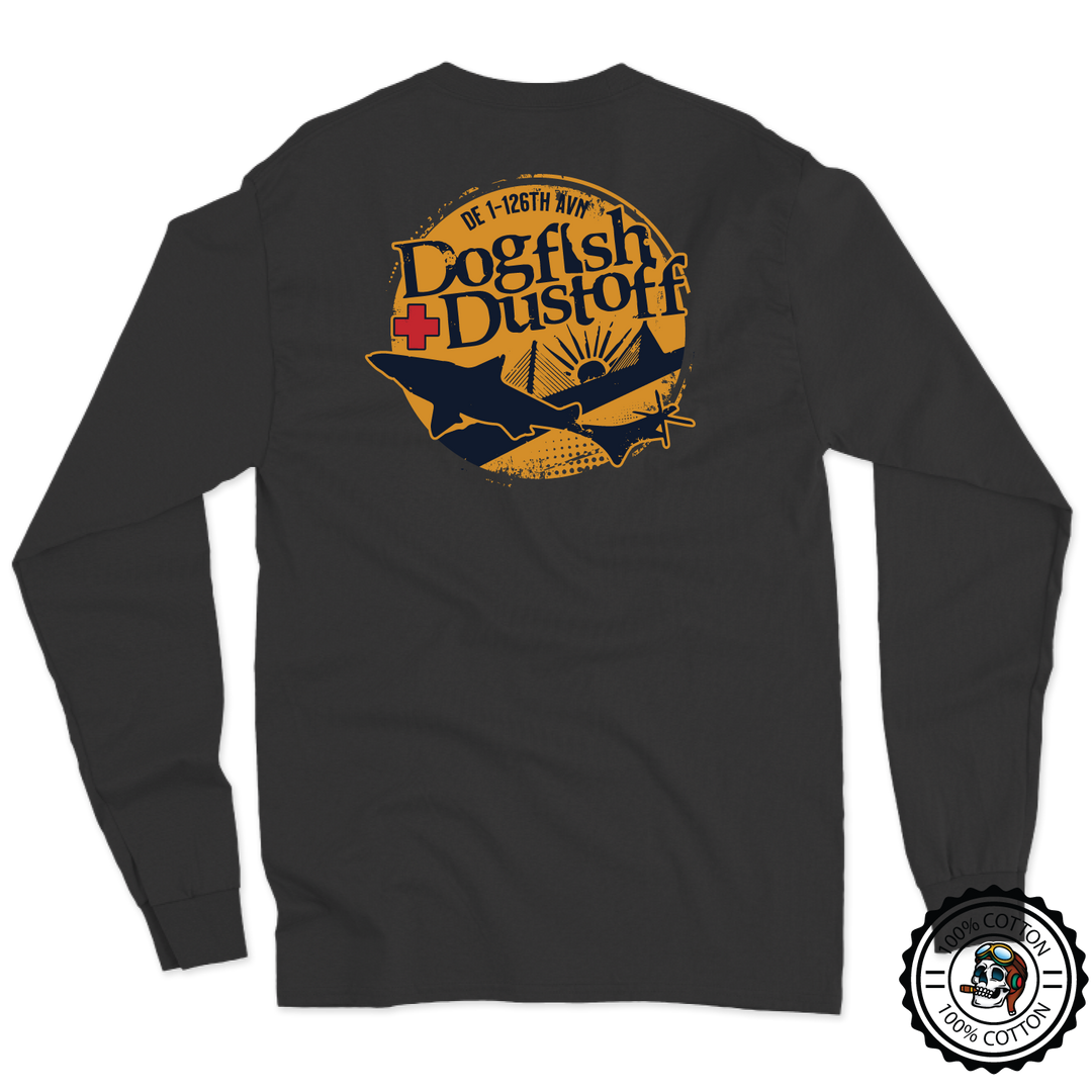 1-126 AVN "Dogfish Dustoff" Long Sleeve T-Shirt