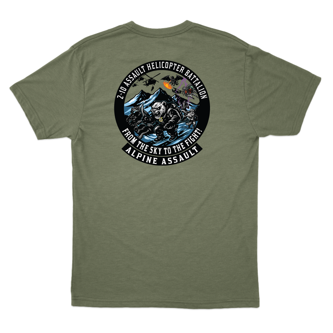 2-10 AHB "Alpine Assault" CSM & CWO T-Shirts
