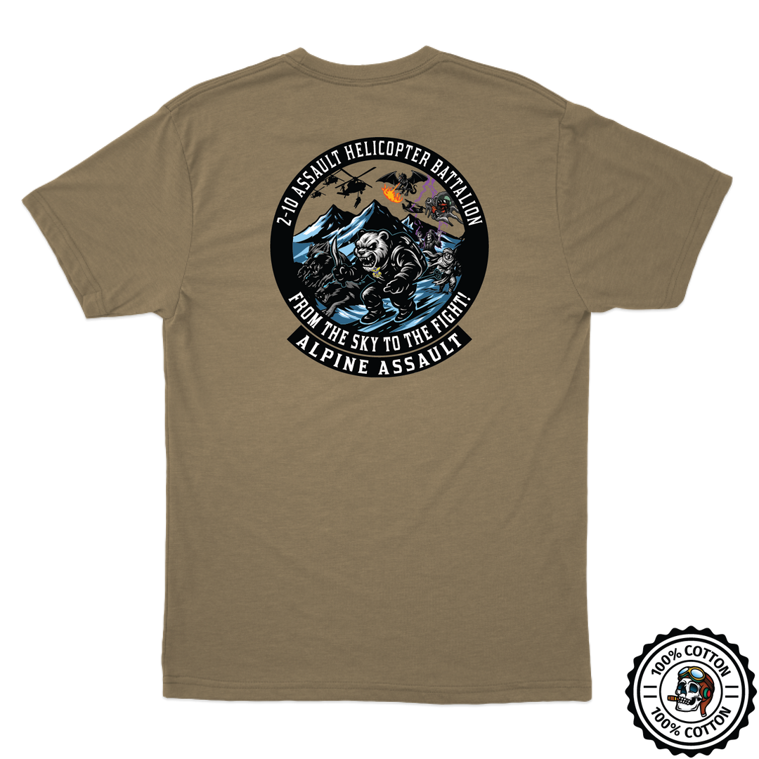 2-10 AHB "Alpine Assault" Tan T-Shirt