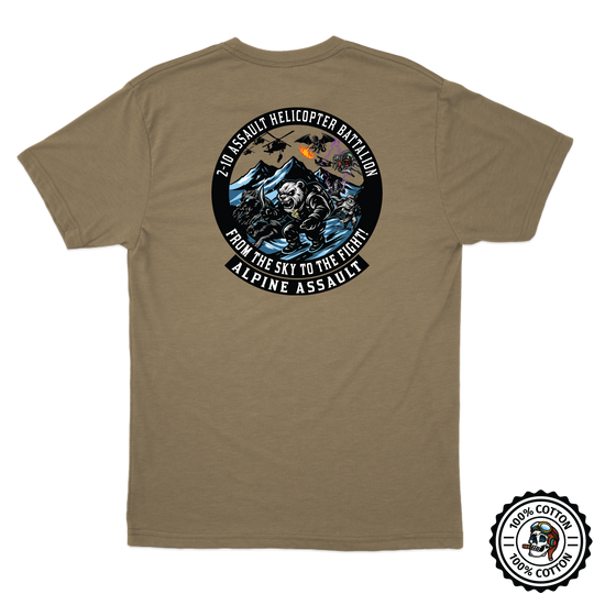 2-10 AHB "Alpine Assault" Tan T-Shirt