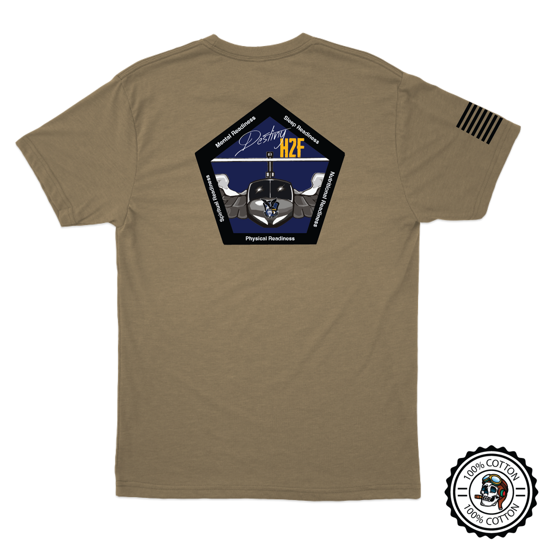 101 CAB H2F w/Flag Tan 499 T-Shirt