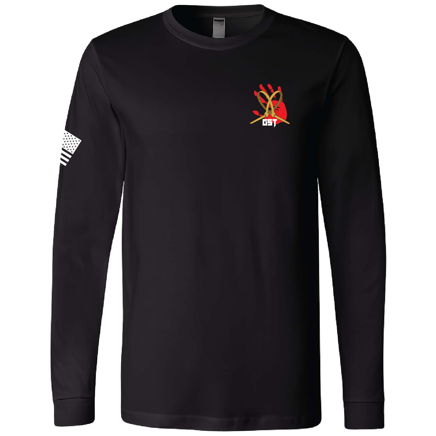 101st MDG GST_longsleeve_black_front.png