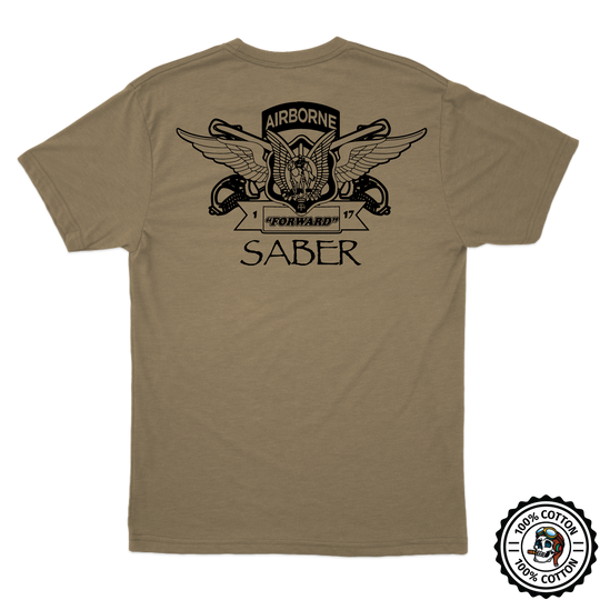 "OCP Authorized" 1-17 ACS "Saber" Tan 499 T-Shirt