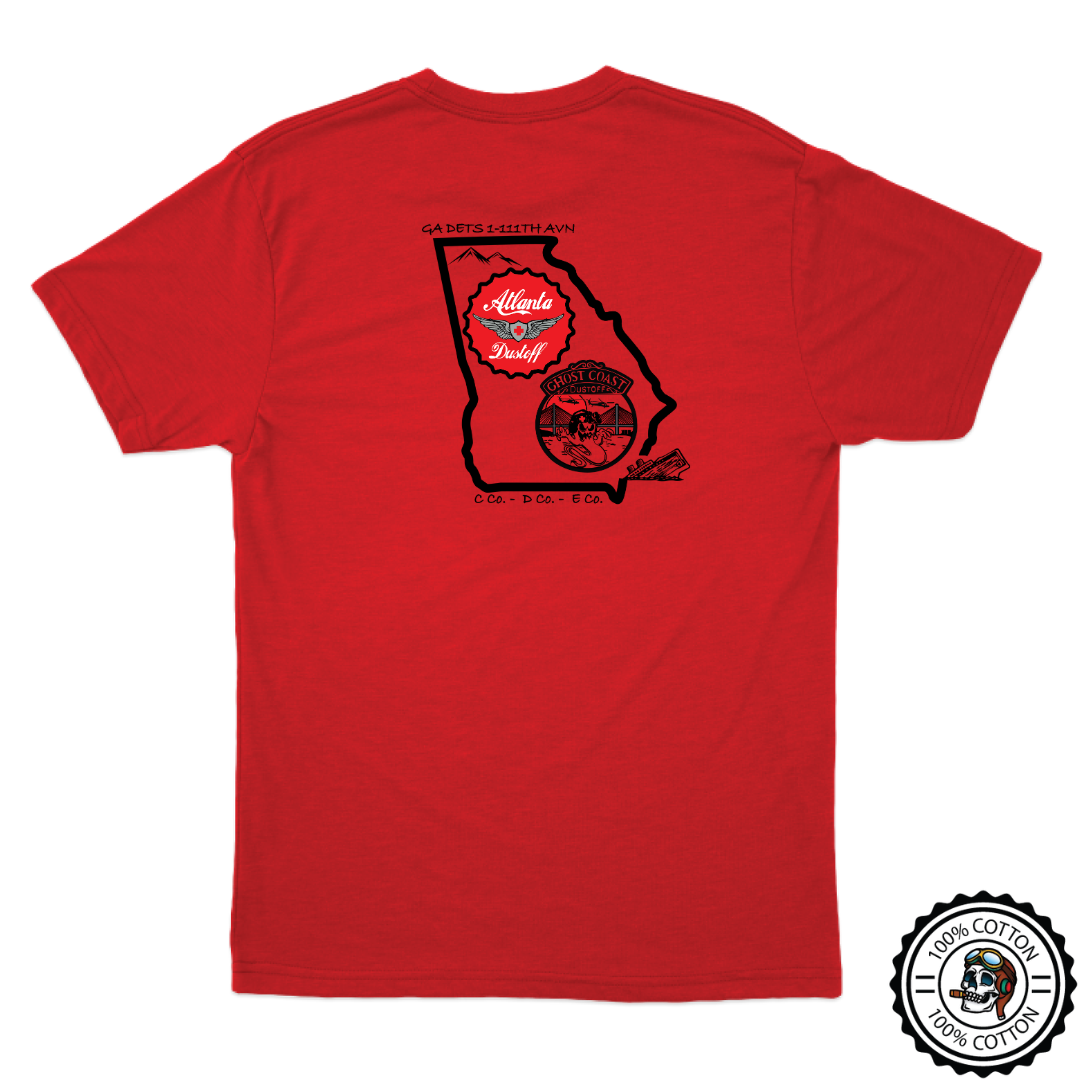 Det 1, C Co, 1-111 GA Dustoff T-Shirts