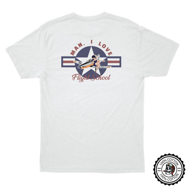 Man I Love Flight School T-6 T-Shirt