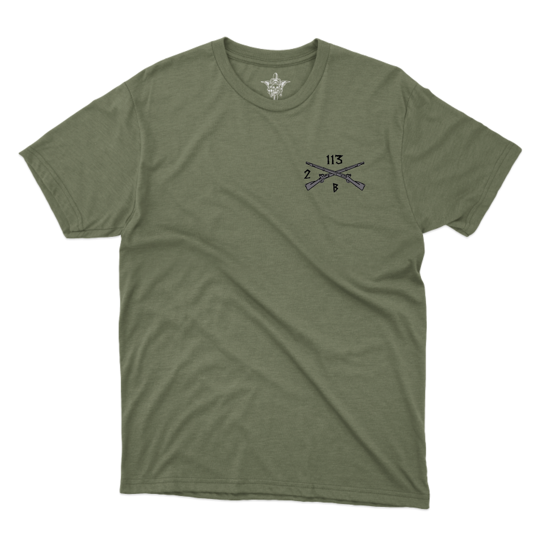 1st PLT, B Co, 2-113 IN T-Shirts