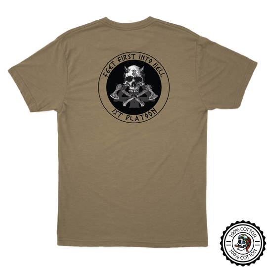 1st PLT, B Co, 2-113 IN Tan 499 T-Shirt