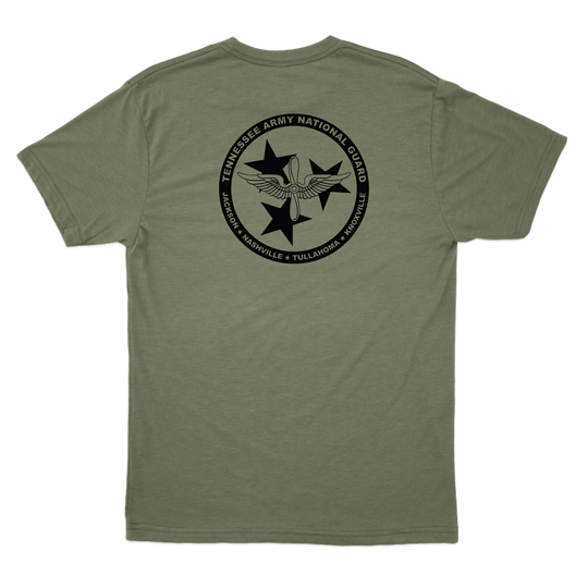 2026tnarngaviationbanquet_Print Apparel Mockups_tee_heathermilitarygreen_back.png