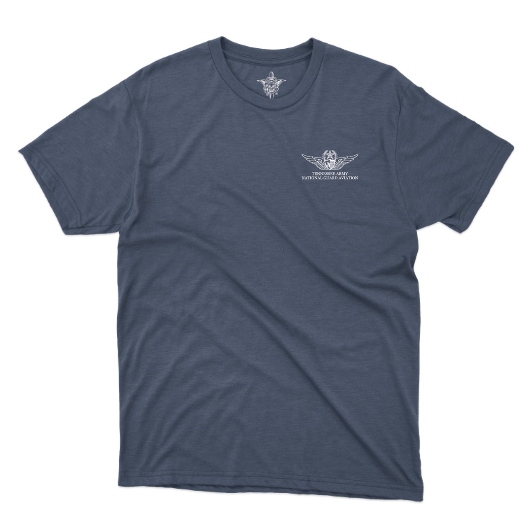 2026tnarngaviationbanquet_Print Apparel Mockups_tee_heathernavy_front.png