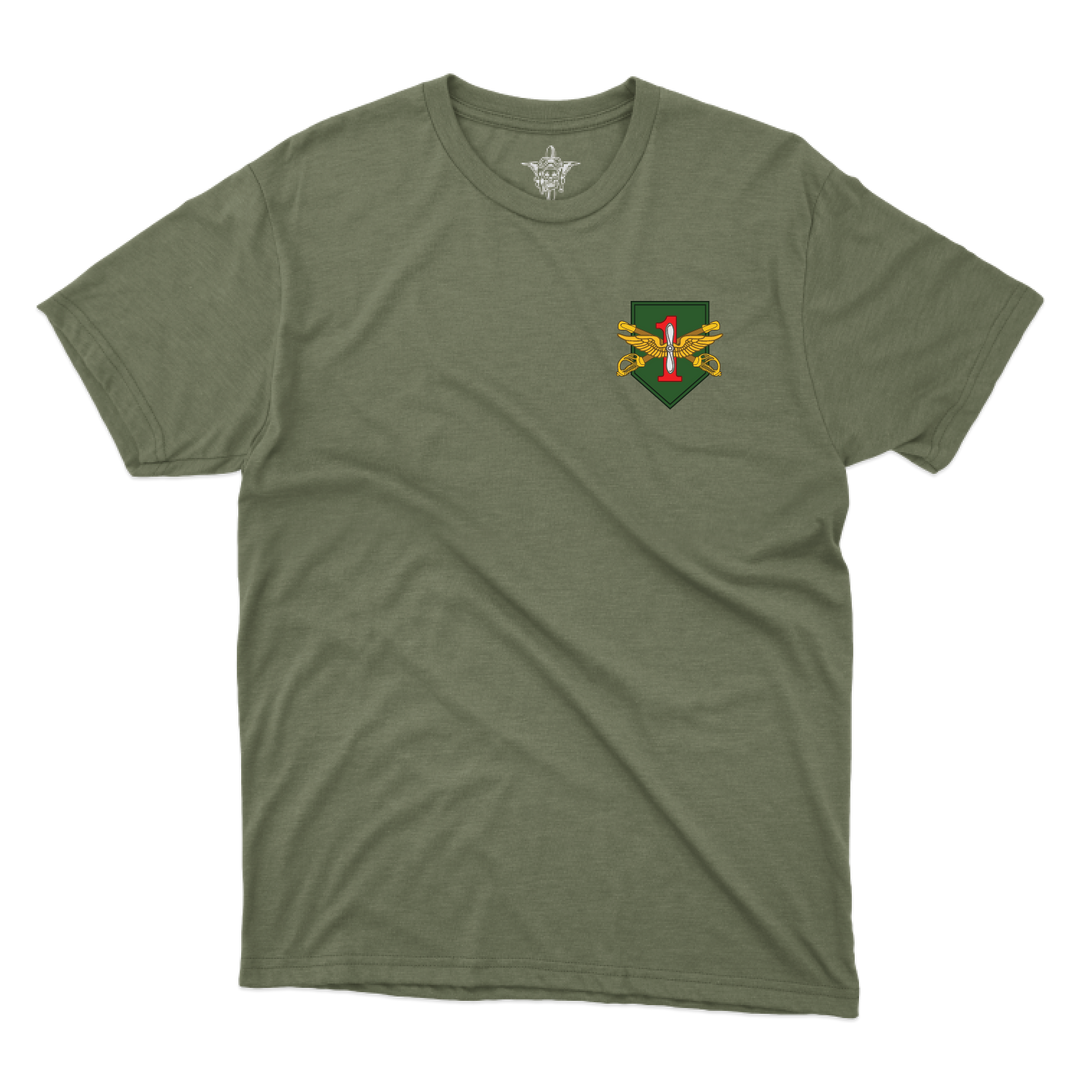 2FSMP C2-1 GSAB_tee_heathermilitarygreen_front.png