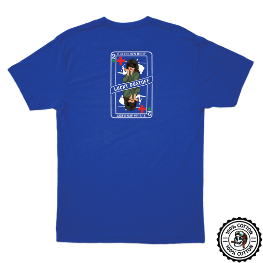 2 FSMP, F Co, 6-101 AVN Lucky Dustoff T-Shirts