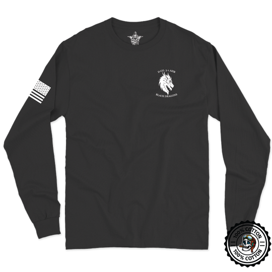 D Co, 3-1 AHB "Black Dragons" V2 Long Sleeve T-Shirt