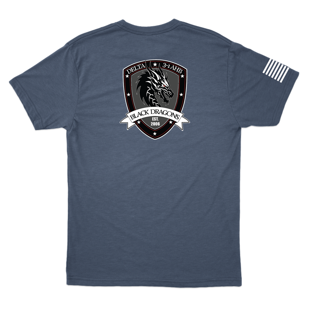 D Co, 3-1 AHB "Black Dragons" V2 T-Shirts