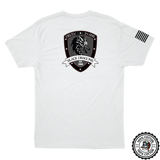 D Co, 3-1 AHB "Black Dragons" V2 T-Shirts