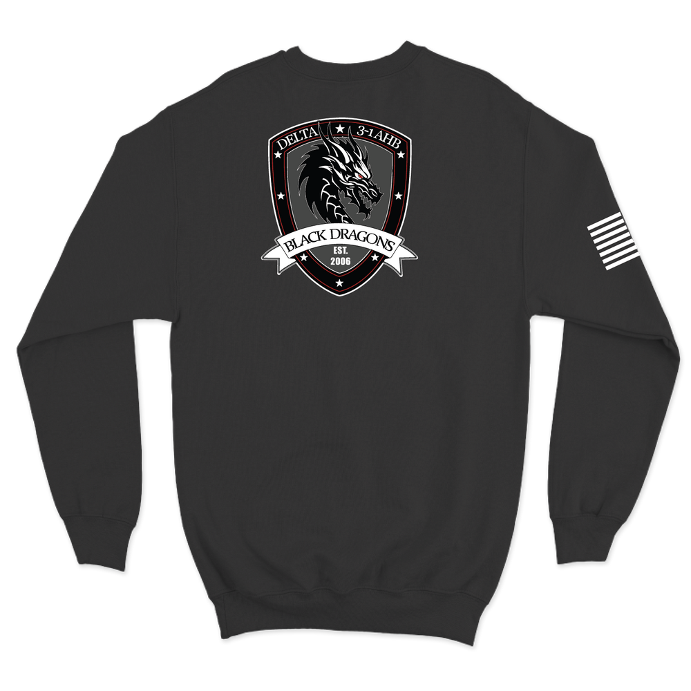 D Co, 3-1 AHB "Black Dragons" Crewneck Sweatshirt