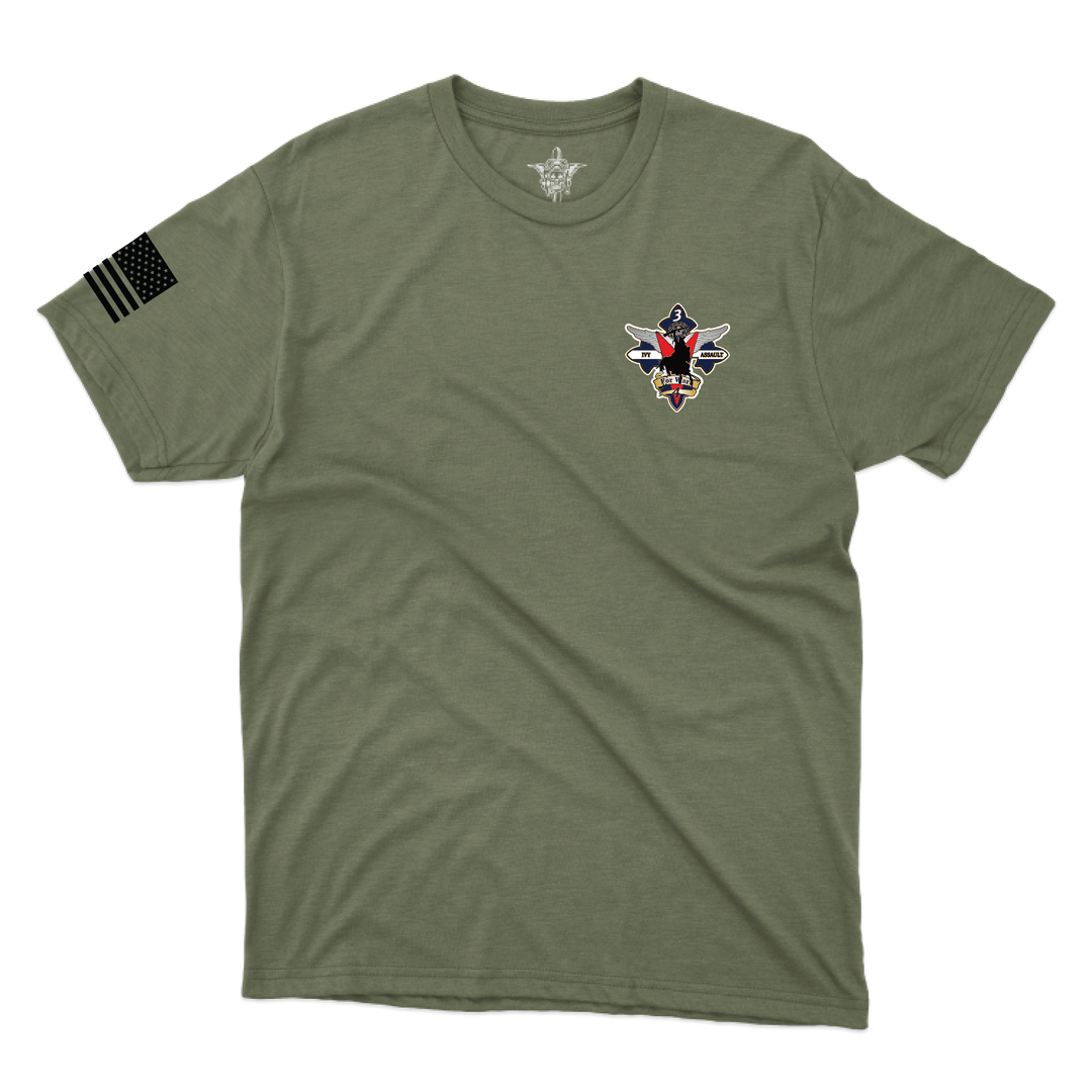 3-4AHB-M_tee_heathermilitarygreen_front.png