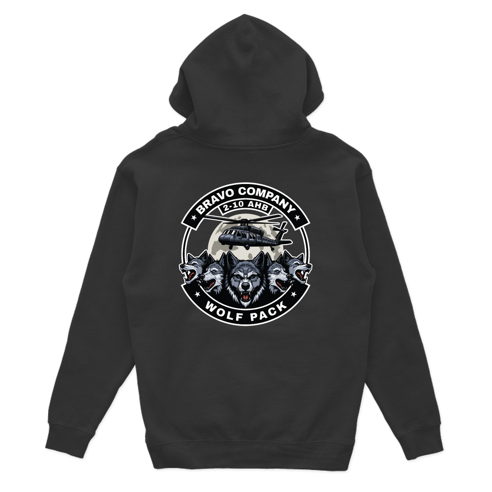 B Co, 2-10 AHB “Wolfpack” 2025 Hoodies