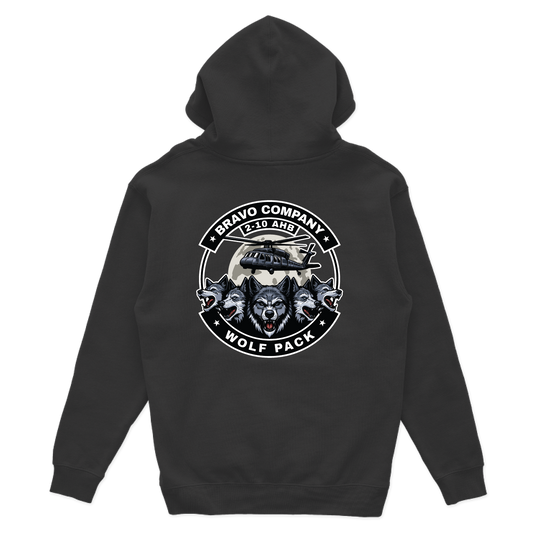 B Co, 2-10 AHB “Wolfpack” 2025 Hoodies