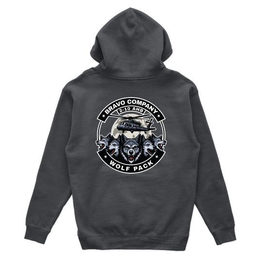 B Co, 2-10 AHB “Wolfpack” 2025 Hoodies