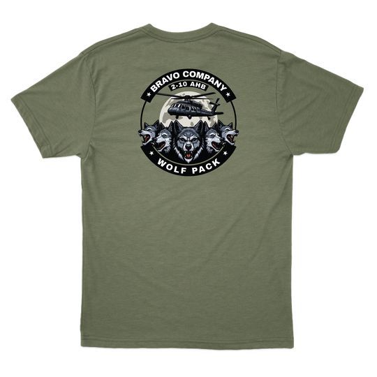 B Co, 2-10 AHB “Wolfpack” 2025 T-Shirts