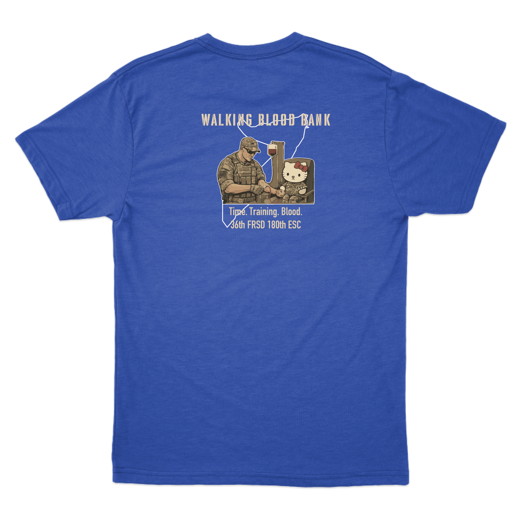 36 FRSD Walking Blood Bank T-Shirts