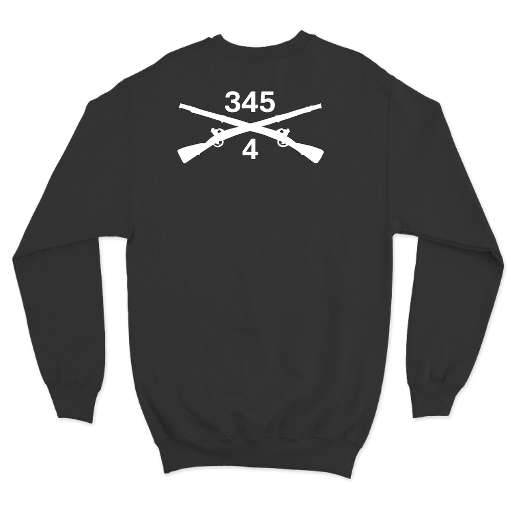 4-345th BN, 1 BDE V2 Crewneck Sweatshirt